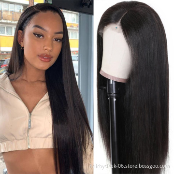 Rebecca Retail wigs 26 inches Transparent 13x4 Lace Front Human Hair Wigs Bone Straight Lace Front  Remy HD Lace Frontal Wig